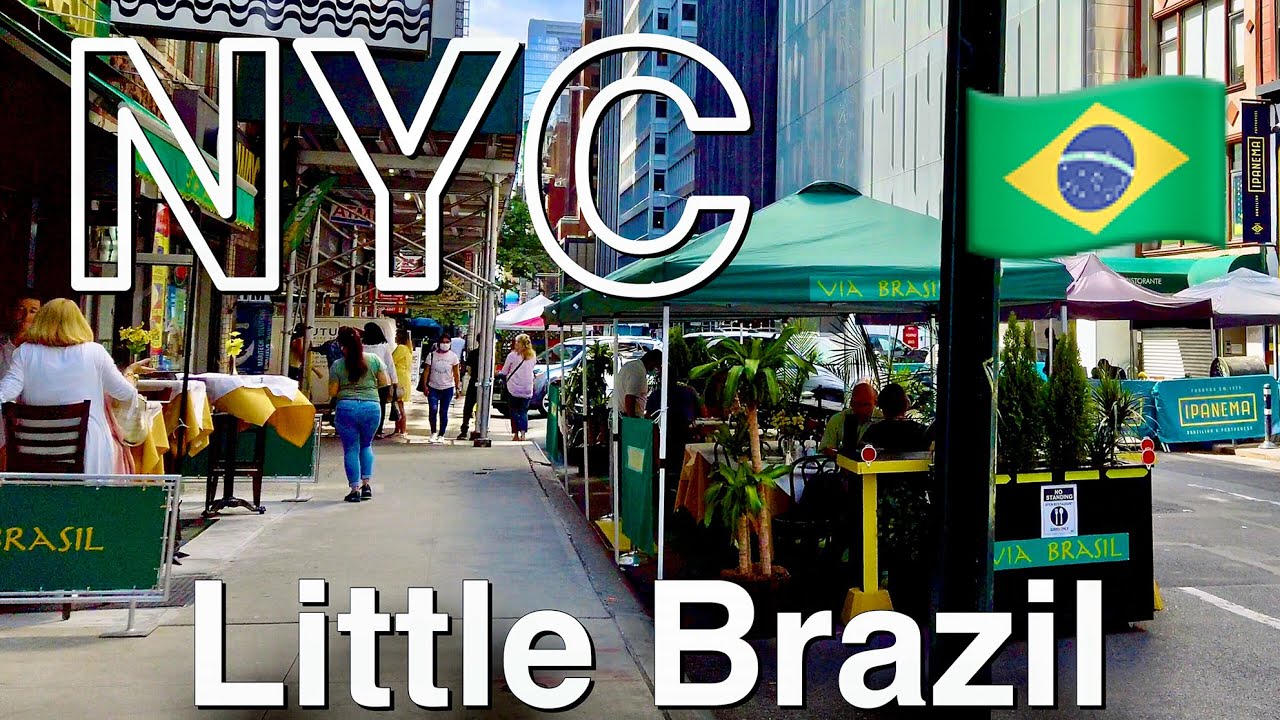 NYC by Area【Little Brazil】2020 New York Walking Tour, Manhattan Travel