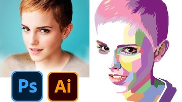 WPAP Tutorial | Illustrator/Photoshop | PoP Art Portrait