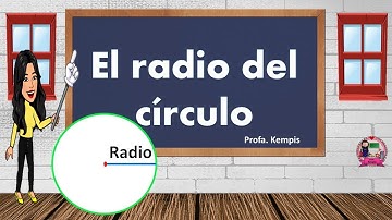 El radio del círculo