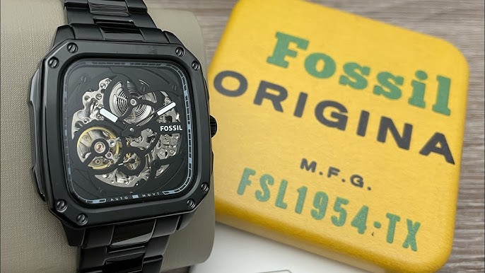 Fossil Everett Stainless Steel Men\'s Watch FS5821 (Unboxing) @UnboxWatches  - YouTube