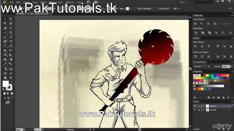 Adobe Illustrator Tutorials 16 Preparing your Sketcheslineart inside Illustrator in English Tutorial