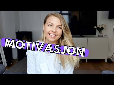 Video: Tips For å Velge Motivasjon For Vekttap Og Trening