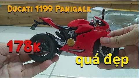 [REVIEW] Mở Hộp Mô Hình Xe DUCATI 1199 Panigale 1:12 Maisto trên SENDO | Mua Mô Hình Online