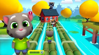 Talking Tom Gold Run (1) How to Download and Play the Chinese Version (T) Full Screen screenshot 1