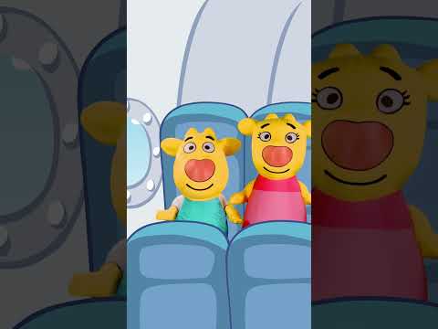 Зо и Бо про правила поведения на борту. Смотрите полное видео на канале #ОранжеваяКорова #шортс🐮