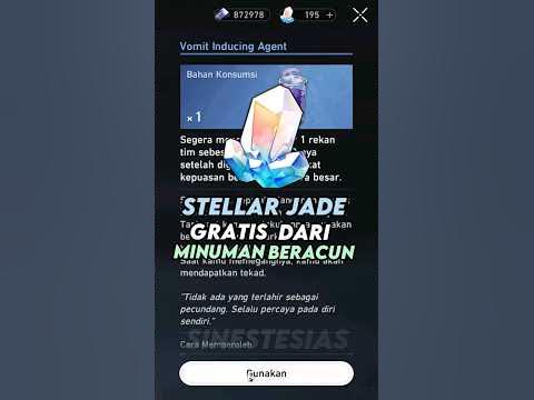 Kalian Punya Resep Minuman Ini ? Stellar Jade Gratis Dari Minuman