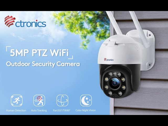 Acheter Ctronics PTZ caméra 5MP