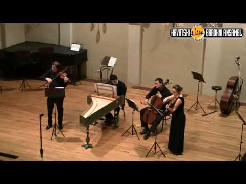 G. Valentini: Trio Sonata in E-flat major, op.5 no.7 la Corelli Croatian Baroque Ensemble