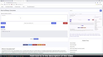 Hex to Binary Converter