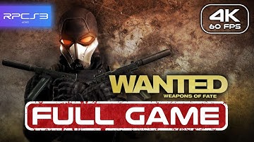 Wanted Weapons of Fate RPCS3 Gameplay Walkthrough FULL GAME (4K 60FPS) No Commentary