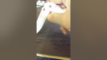 Liner lock detent test. First time setup