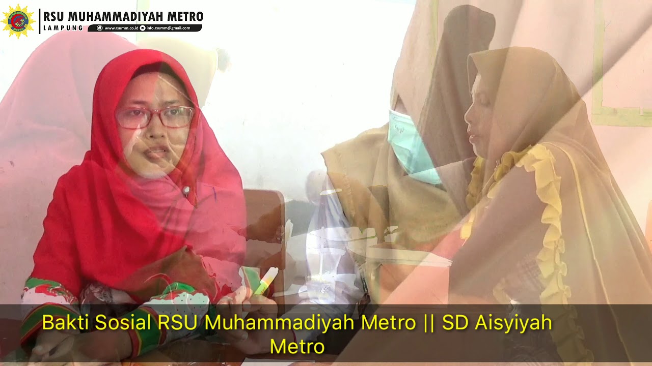 Bakti Sosial RSU Muhammadiyah Metro || SD Aisyiyah Metro ...
