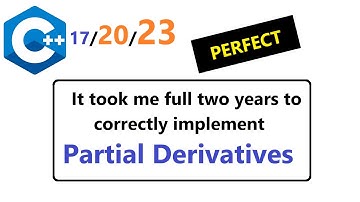 152- How to Implement Numerical Partial Derivatives