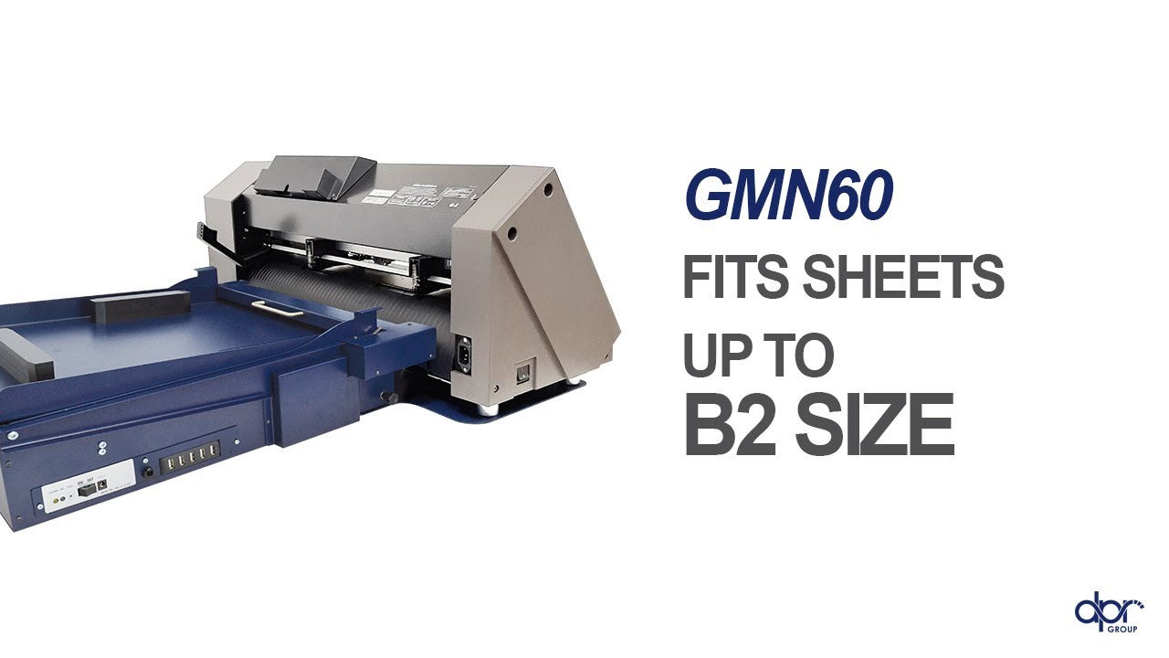 GMN60 - Digital finishing system for sheets up to B2 format (with ...