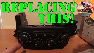 '05 Chrysler 300: Replacing HVAC Temperature Control Module