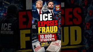 10,000+ Students Caught in Visa Fraud Scheme #shorts #ice #fraud