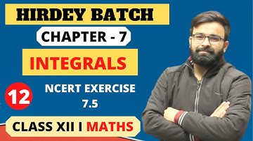 Integration by Partial Fraction NCERT Exercise 7.5 Class 12th Maths I Boards I JEE