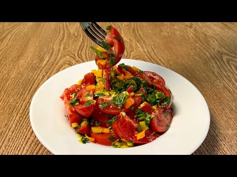 the most delicious tomato appetizer ever | easy and fast