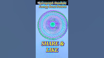 SPIROGRAPH MANDALA #aicover #lagu #cover #dj #musik #spirograph #art #drawing #artshorts #geometric