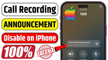 Call Recording Announcement Disable on iPhone | Record Calls without Announcement on iPhone