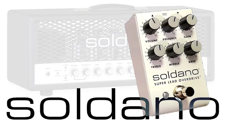 Soldano Super Lead Overdrive IN A PEDAL!