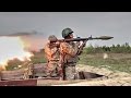 Soldats ukrainiens utilisant les lanceroquettes rpg7 et rpg22 sovitiques