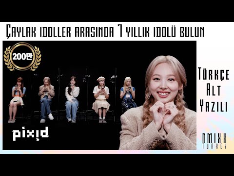 [Türkçe Altyazılı] Çaylak idoller arasında 7 yıllık idolü bulun&Twice Nayeon,Kep1er,Billlie,Woo!ah!