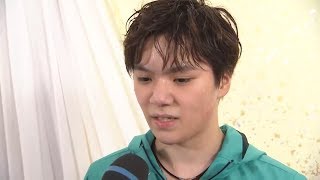 【フジテレビ公式】全日本フィギュアスケート選手権2019＜男子ショート第2位･宇野昌磨／演技+インタビュー＞