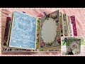 Graphic 45 Bloom Mini Album | ATC Tag & Pocket Album | Graphic 45 NEW Embellishments