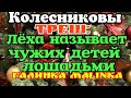 Колесниковы /Обзор Влогов /Треш/Леха называет чужих детей лошадьми//