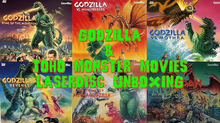Godzilla, Rodan & Gargantua Laserdisc Unboxing
