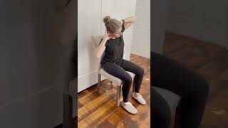 Seated abs: elbow to hip, elbow to opposite knee