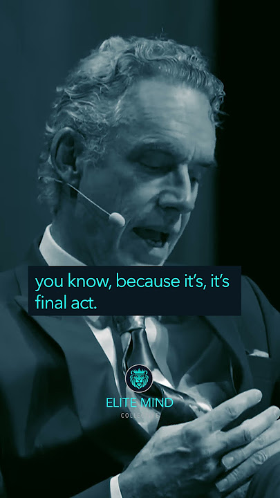 Pesan untuk seseorang yang memiliki pikiran untuk bunuh diri - Jordan Peterson.