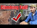 Climbing Fails....That Head Smack Though!