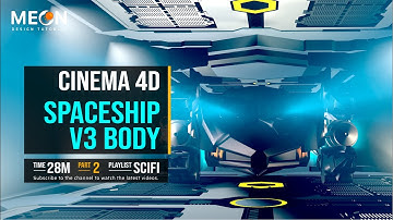 Cinema 4D Tutorial Spaceship Mask Modeling | Meon VFX | Body Part 2