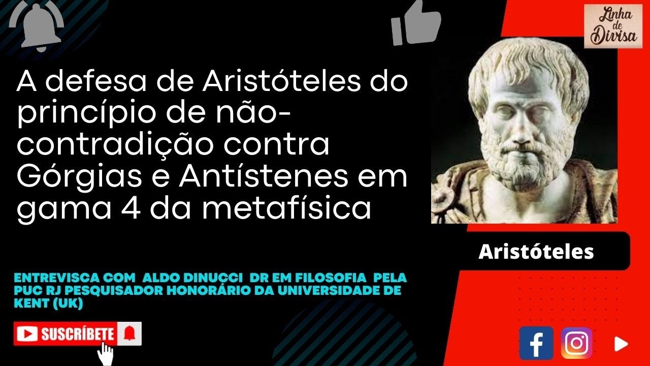 O Princípio da Não Contradição em Aristóteles - YouTube