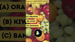 Vitamin C Showdown: Discover Which Fruit Packs the Most Punch! 🍊🍓🍋 | Quiz Time!"