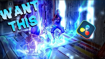 WANT The BEST *LIGHTNING* (Free Presets) (Buildup Effect Tutorial) DaVinci Resolve