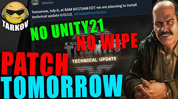 NEW NETCODE TOMORROW But No Unity21 Yet // Escape from Tarkov News