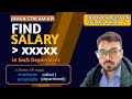 Filter Employees Department Wise Salary Java Stream API Java Coding Interview Question #study