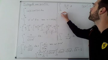 Intégrale avec primitive #2