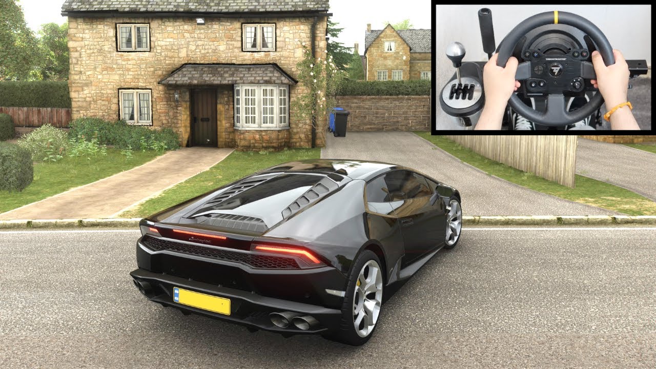 forza 4 Update Forza Horizon 4 Lamborghini Huracan vs Police Chase (Thrustmaster Steering Wheel) Gameplay