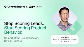From PLG to Sales-Led: How Otter.ai Used First-Party Data to 2X Outbound Pipeline