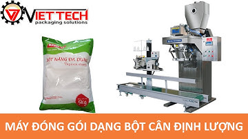 Máy đóng gói dạng bột cân định lượng | Viettech