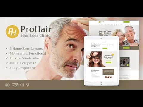 ProHair | Hair Loss Clinic & Cosmetology WordPress Theme | Themeforest Website Templates and Themes