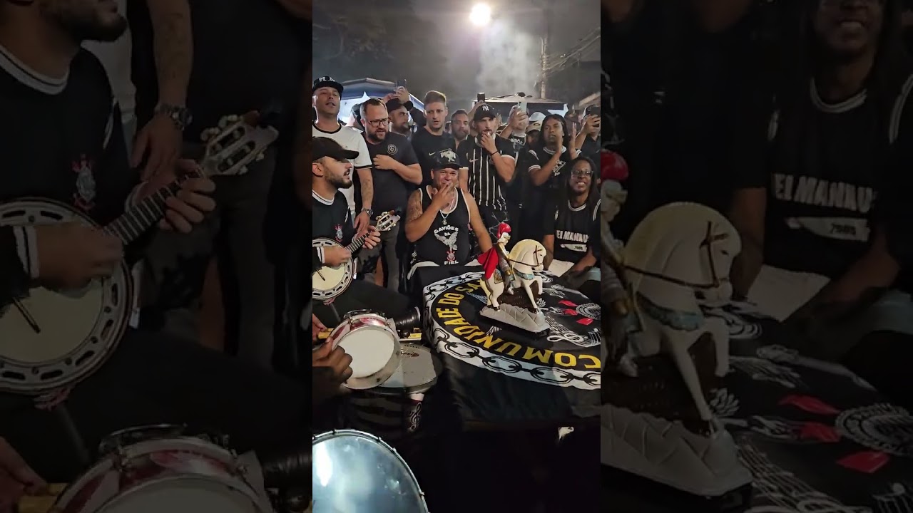 EU NASCI CORINTHIANO! RODA DE SAMBA NO PRÉ-JOGO DOS GAVIÕES