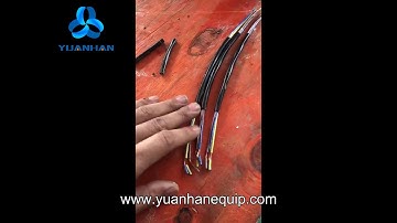 Multi-core Sheathed Cable Cutting Stripping Machine YH-8030H - process cables from 6-30 sq mm