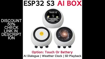 For XiaoZhi DeepSeek AI Voice Chat Robot Ball ESP32-S3 1.28inch LCD N16R8 Development Board espHome