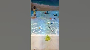 magic sand pool interactive projector game