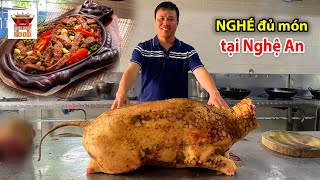 Đỉnh cao Nghé cháy tỏi món ăn hấp dẫn ở Nghệ An | Viet Nam Food